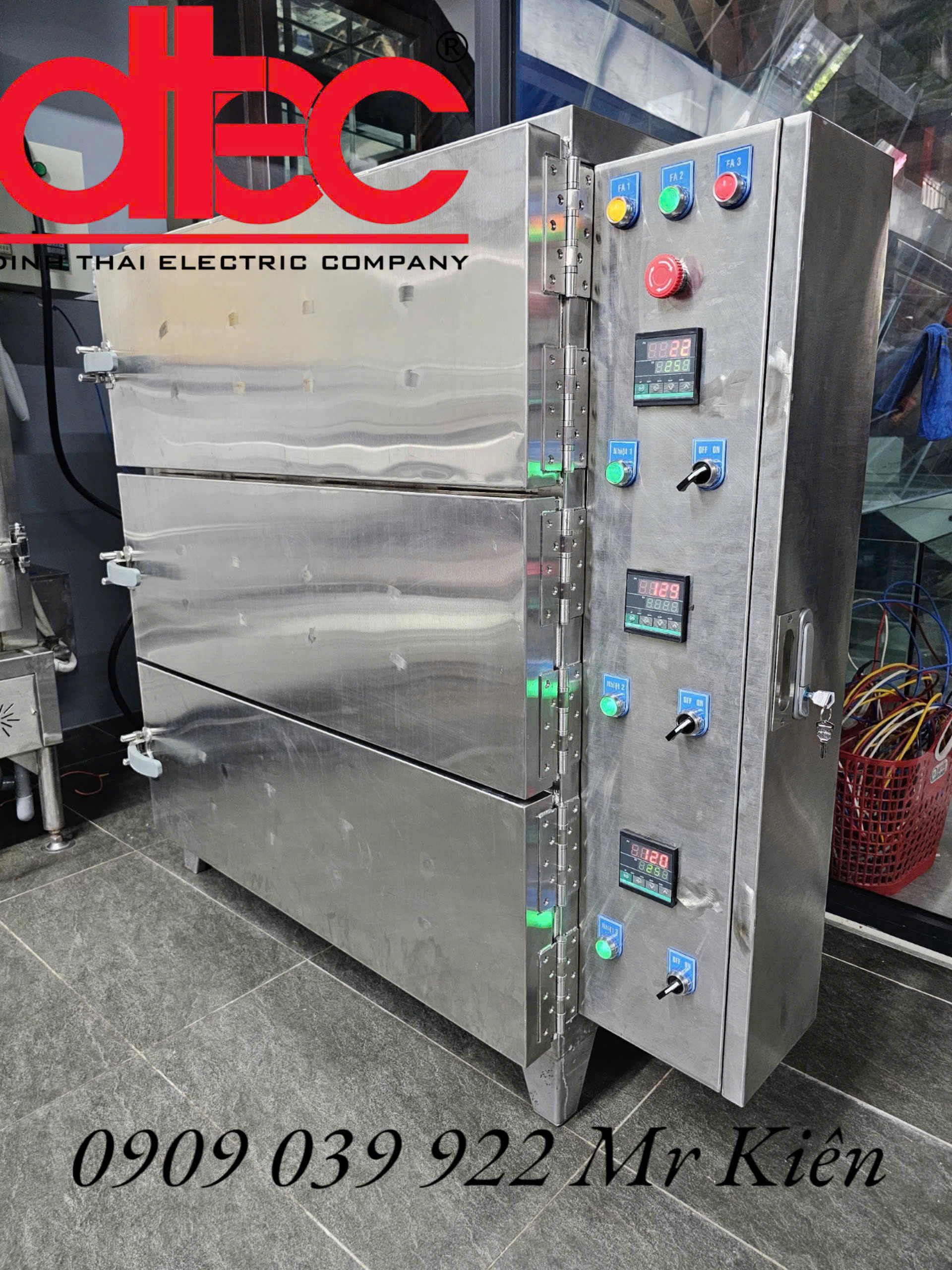 Tủ làm nóng thố đá, bát phở - Sx theo yêu cầu